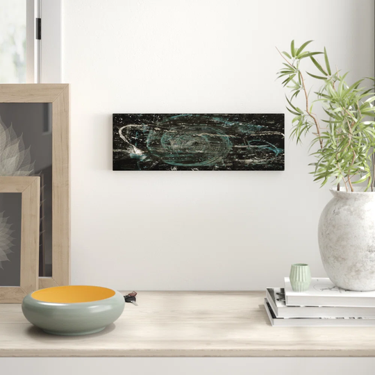 Enigma Panorama Abstract 540 Graphic Art Print on Canvas
