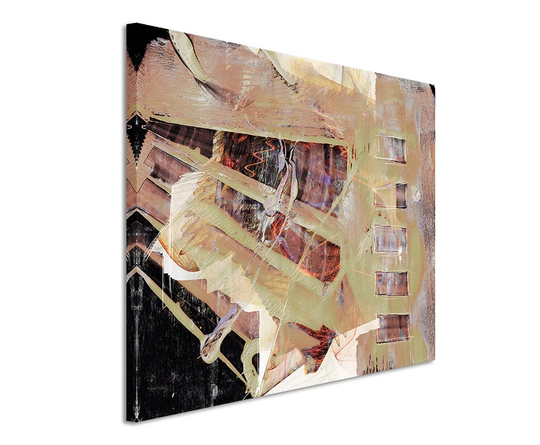 Enigma Abstract 744 Graphic Art Print on Canvas