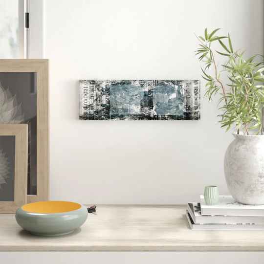 Enigma Panorama Abstract 980 Graphic Art Print on Canvas