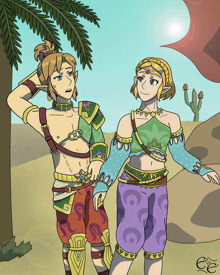 Gerudo Outfits - [Print]