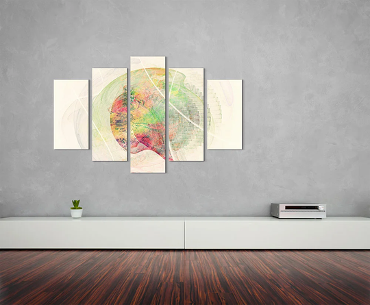 Enigma Sculpture Abstract 1306 Graphic Art Print Multi-Piece Image on Canvas