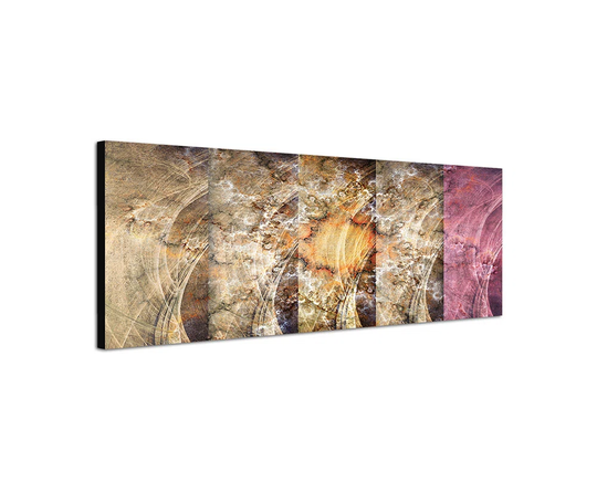 Enigma Panorama Abstract 415 Graphic Art Print on Canvas