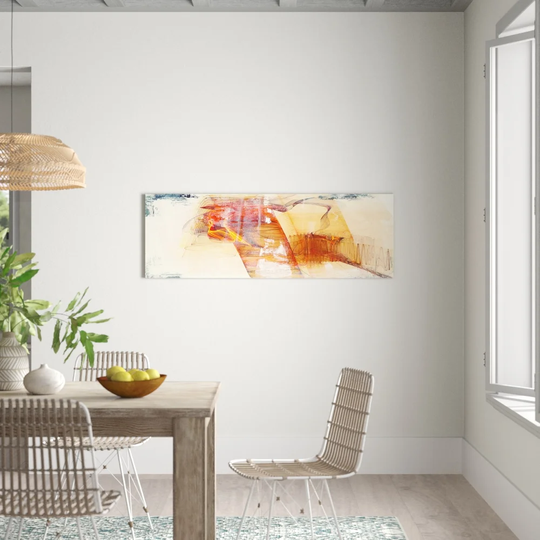 Enigma Panorama Abstract 767 Graphic Art Print on Canvas