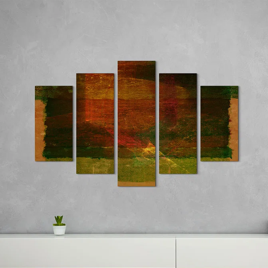 Enigma Sculpture Abstract 1057 Graphic Art Print Multi-Piece Image on Canvas