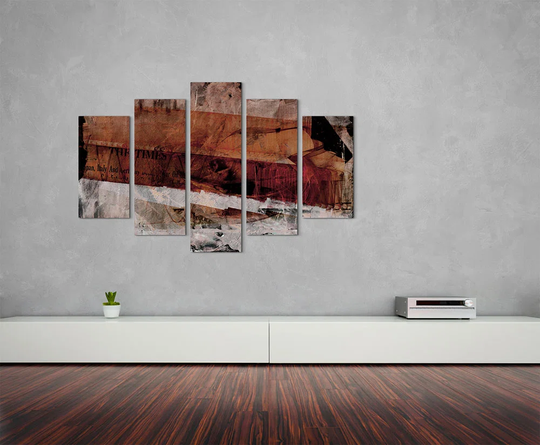 Enigma Abstract 752 Graphic Art Print Multi-Piece Image on Canvas