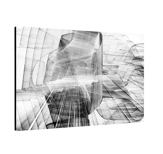 Abstract 378 Graphic Art Print on Canvas
