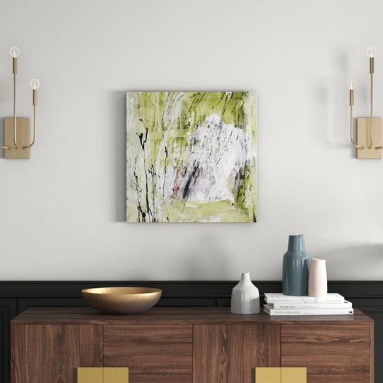 Enigma Abstract 567 Graphic Art Print on Canvas