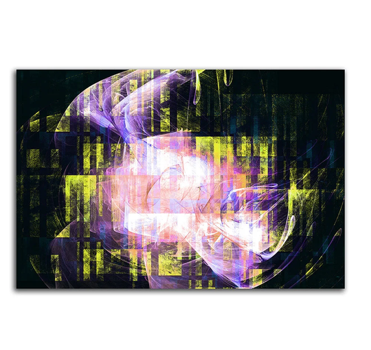 Enigma Abstract 211 Graphic Art Print on Canvas