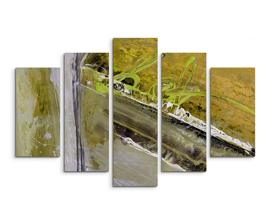 Enigma Abstract 644 Graphic Art Print Multi-Piece Image on Canvas
