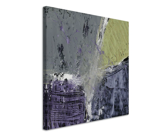 Enigma Abstract 658 Graphic Art Print on Canvas