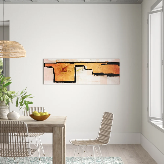 Enigma Panorama Abstract 386 Graphic Art Print on Canvas