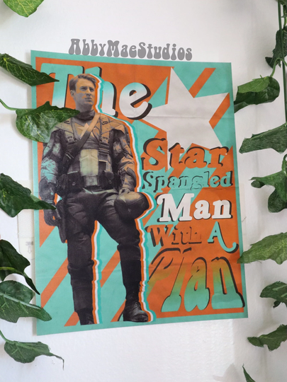 star Spangled Man Poster