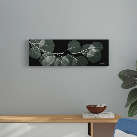 Eucalyptus Night 1 - Wrapped Canvas Graphic Art Print