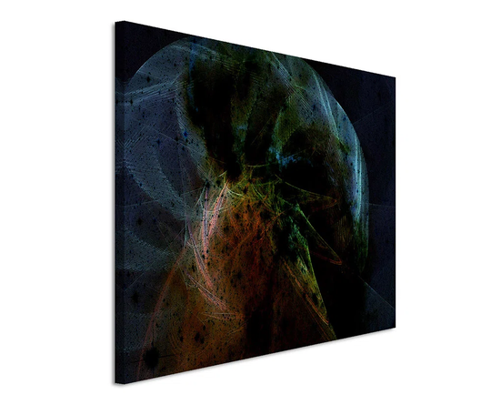Enigma 1015 Abstract Graphic Art Print on Canvas