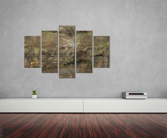 Enigma Abstract 985 Graphic Art Print Multi-Piece Image on Canvas