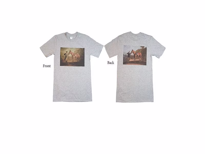 Tony Soprano Pie O My Painting Grey T-Shirt Sizes Available S-3xl | Printed On Front & Back Personalisation Upon Request