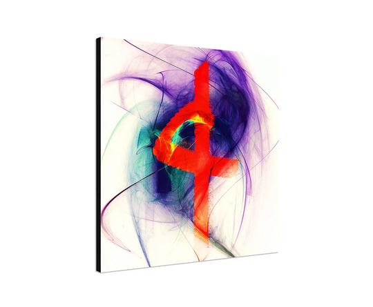 Enigma Abstract 068 Graphic Art Print on Canvas