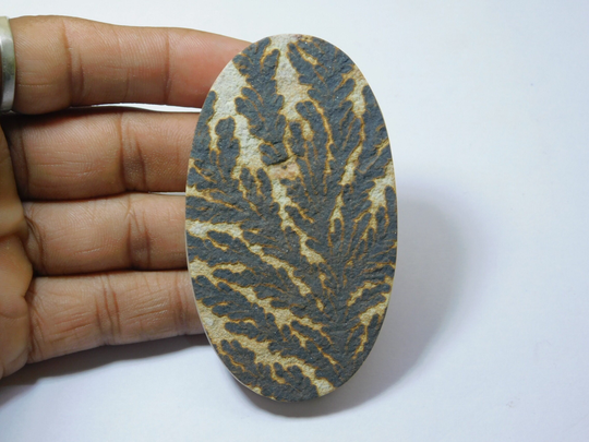 Amazing Psilomelane Dendrite Top Quality Loose Stone Semi Precious Handcraft For Jewelry 238 Ct Mm #938