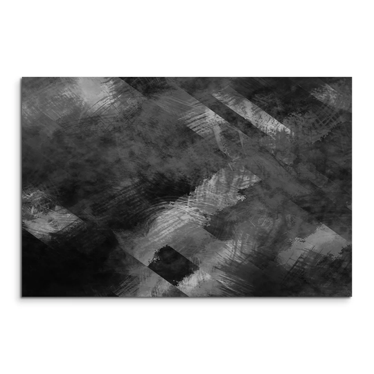 Abstract Mosaic III Graphic Art Print on Canvas