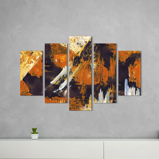 Enigma Abstract 862 Graphic Art Print Multi-Piece Image on Canvas
