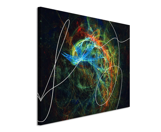 Enigma Abstract 1238 Graphic Art Print on Canvas
