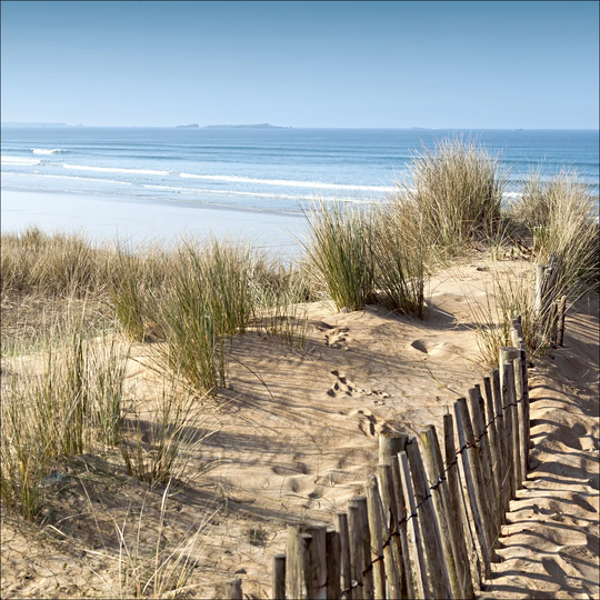 Baltic Sea - Picture Frame Graphic Art Print on Canvas
