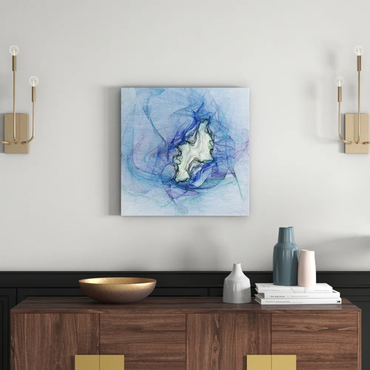 Enigma Abstract 1189 Graphic Art Print on Canvas
