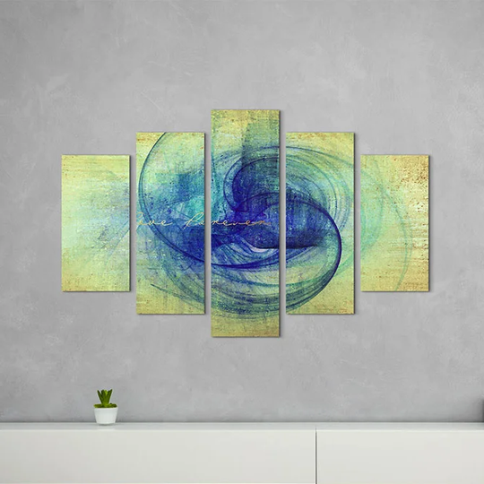 Enigma Sculpture Abstract 1063 Graphic Art Print Multi-Piece Image on Canvas