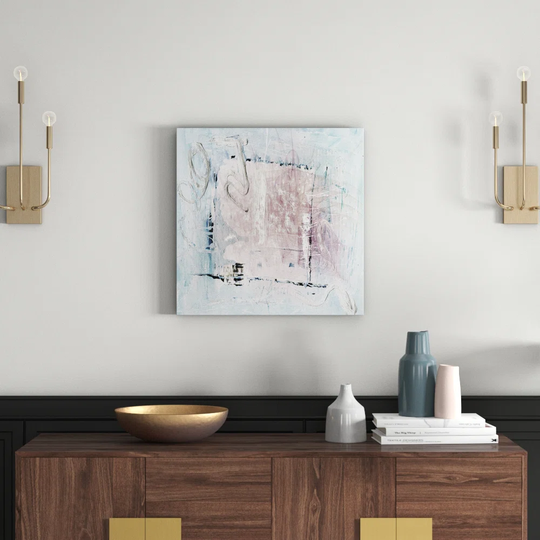Enigma 1219 Abstract Graphic Art Print on Canvas