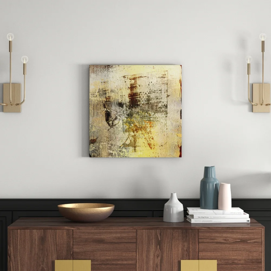Enigma Abstract 917 Graphic Art Print on Canvas