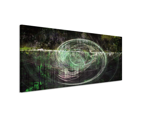 Enigma Panorama Abstract 1326 Graphic Art Print on Canvas