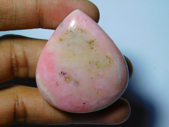 Natural Pink Opal Gemstone Gorgeous Cabochon Excellent Quality Loose Stone 111Cts.(43x39mm