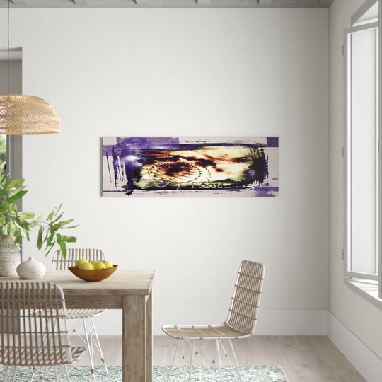 Enigma Panorama Abstract 402 Graphic Art Print on Canvas