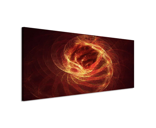 Enigma Panorama Abstract 1145 Graphic Art Print on Canvas