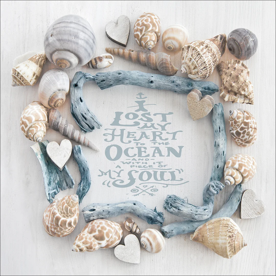 Maritime Style I Graphic Art Print on Glass
