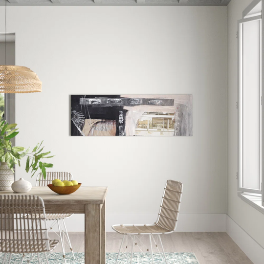 Panorama Abstract 895 Graphic Art Print on Canvas