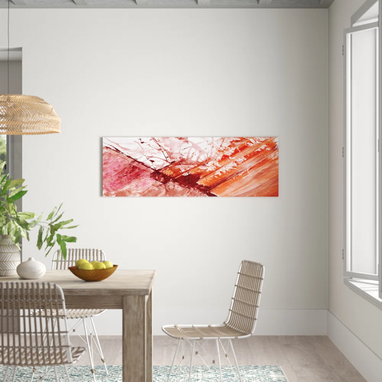 Enigma Panorama Abstract 607 Graphic Art Print on Canvas