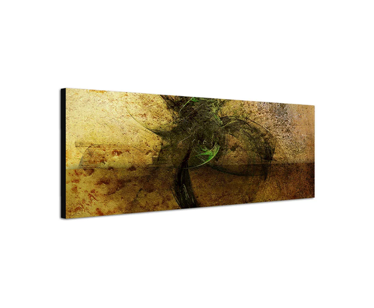 Enigma Panorama Abstract 463 Graphic Art Print on Canvas