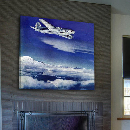 Above the Clouds - Wrapped Canvas Graphic Art Print