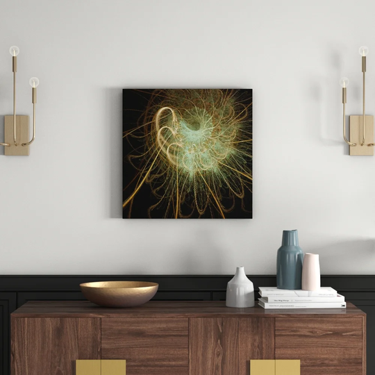 Enigma Abstract 1274 Graphic Art Print on Canvas