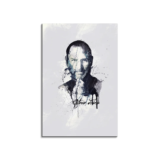 Enigma Steve Jobs Graphic Art Print on Canvas