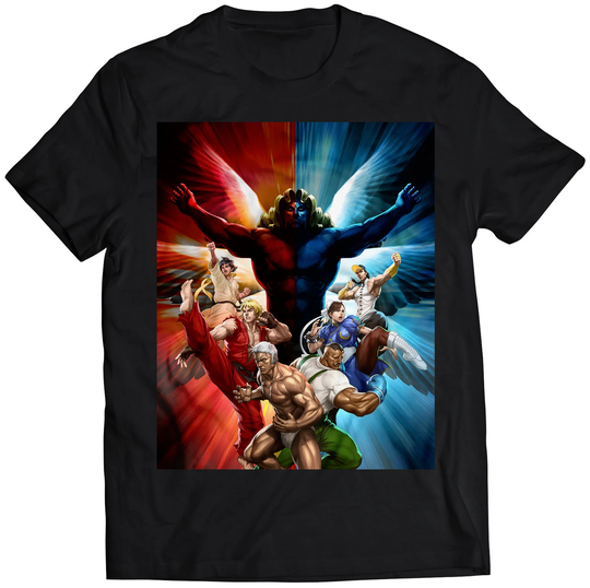 Street Fighting 3S Third Strike Online Edition T-Shirt | Vector