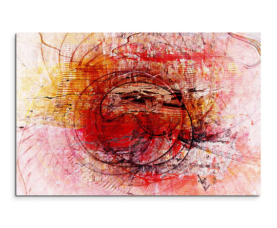 Enigma Abstract 1351 Graphic Art Print on Canvas