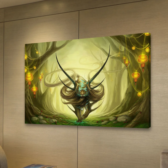 God of Evanescence by Jonas Jödicke - Wrapped Canvas Graphic Art Print
