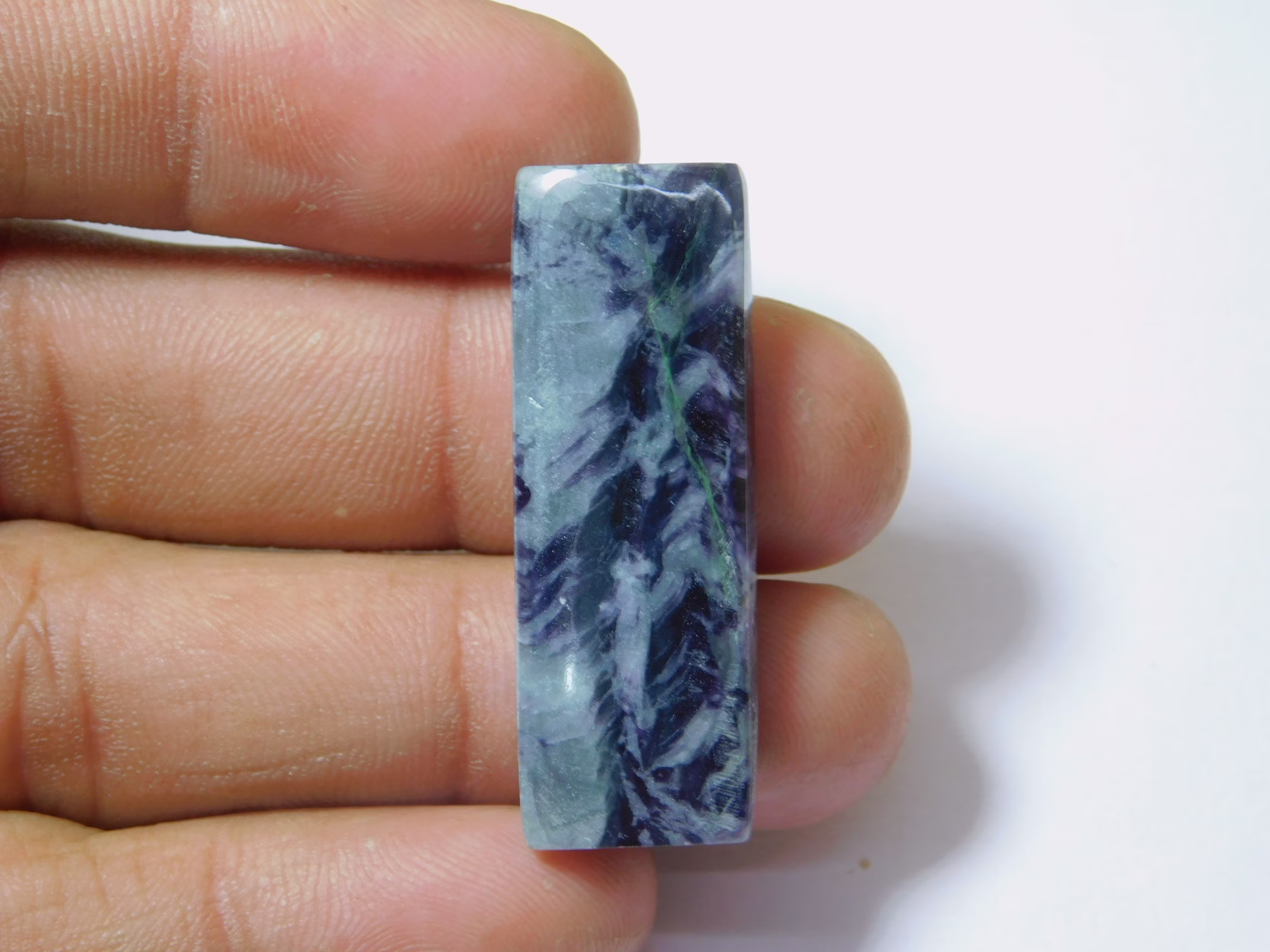 Amazing Natural Kammererite Loose Gemstone Top Grade Cabochon, Handcraft Stone For Jewelry, 28 Cts#2644