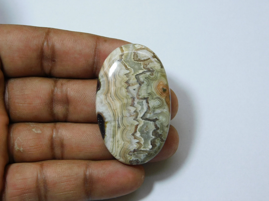 Crazy Lace Agate Cabochons, Gemstone, Loose Stone, 79 Ct | 48 X 30mm 198
