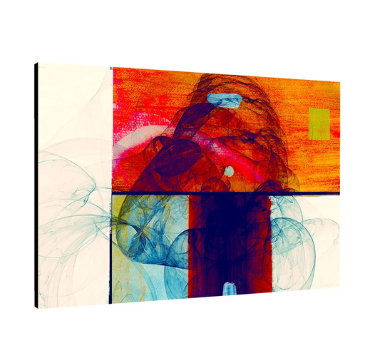 Enigma Abstract 372 Graphic Art Print on Canvas