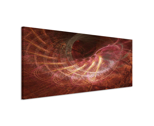 Enigma Panorama Abstract 1156 Graphic Art Print on Canvas