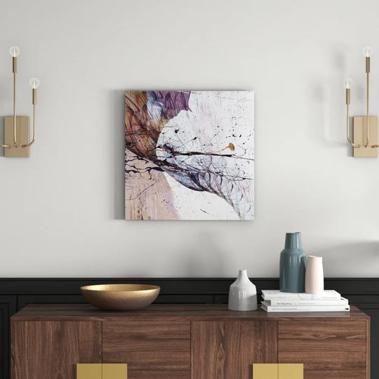 Enigma 1430 Abstract Graphic Art Print on Canvas