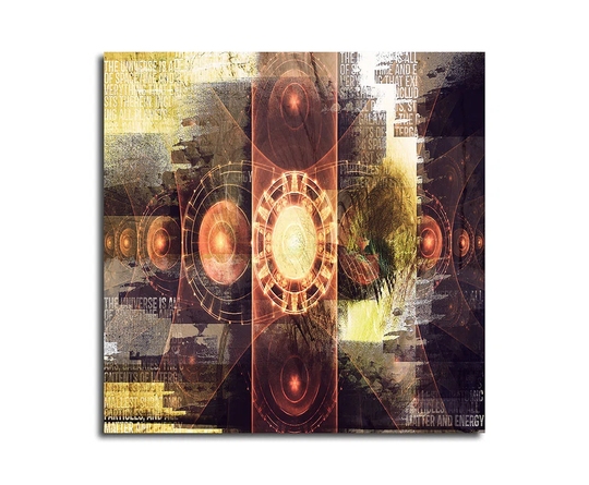Enigma 467 Abstract Graphic Art Print on Canvas